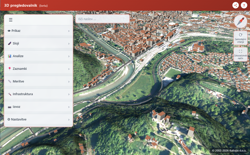 3D pregledovalnik